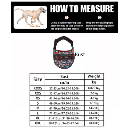 Walking Dog Harnesses Safety No-Pull Breathable Service Dog Vest Collar Adjustable Reflective Pet Harness with Outdoor Training