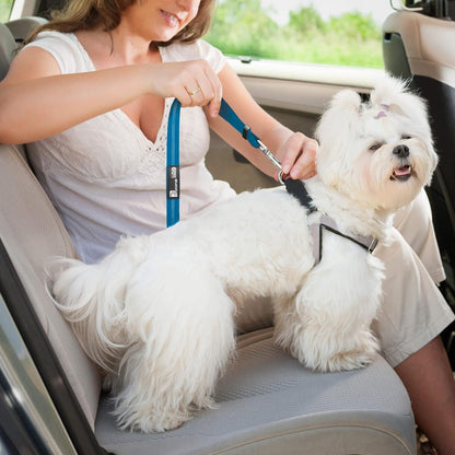 Dog Seat Belt for Car - Adjustable Dog Car Safety Harness, Elastic anti Shock Dog Seat Belt.
